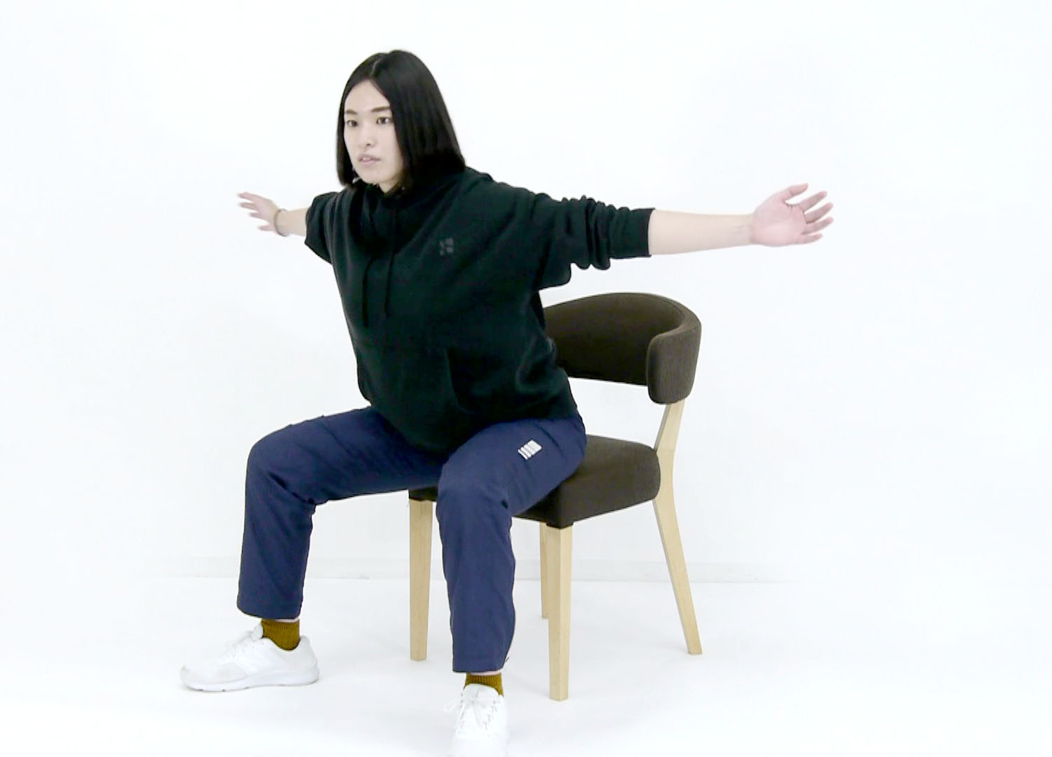 10回程度繰り返しましょう。