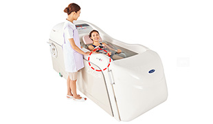 Simple operation helps reduce the caregiver's burden