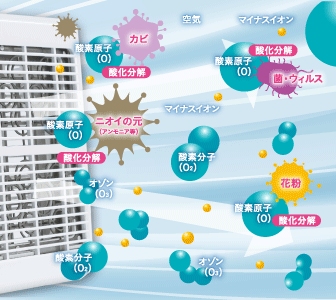 エアネスポケット　オゾン発生装置