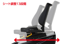 快適なポジショニングが可能①